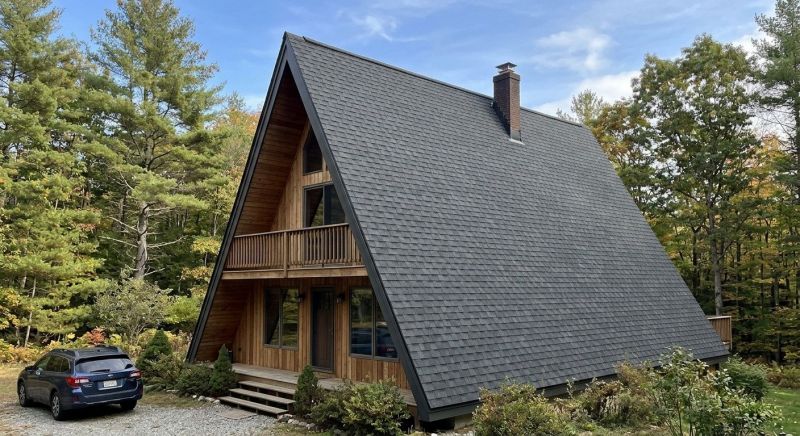 A Frame Roof Installation in Caroline County, VA