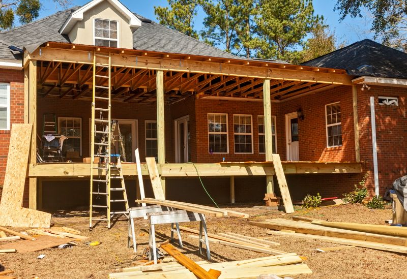 A Frame Roof Installation in Caroline County, VA