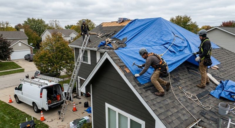 Our team working on Roofing Service projects in Caroline County, VA