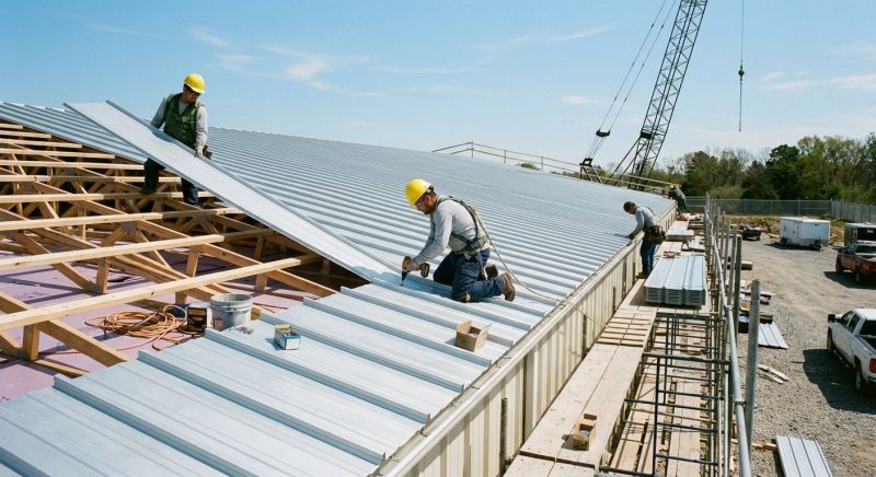 Aluminum Roof Installation in Montpelier, VA