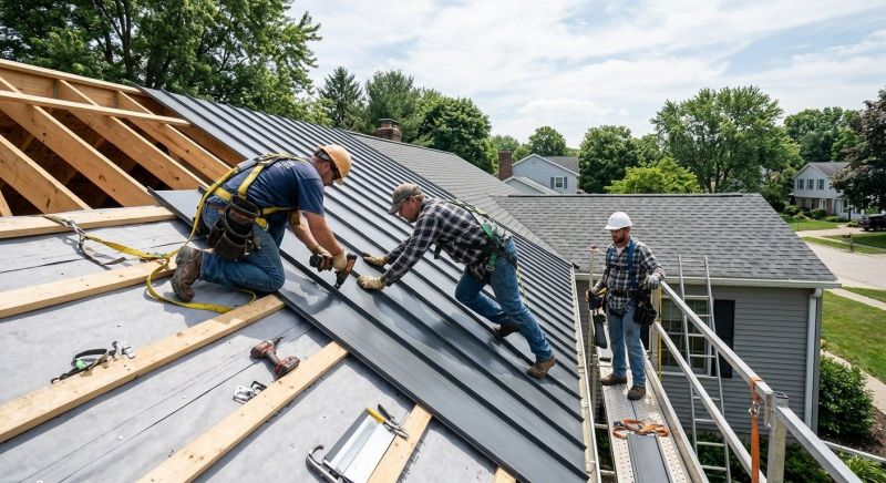 Aluminum Roof Installation in Rockville, VA