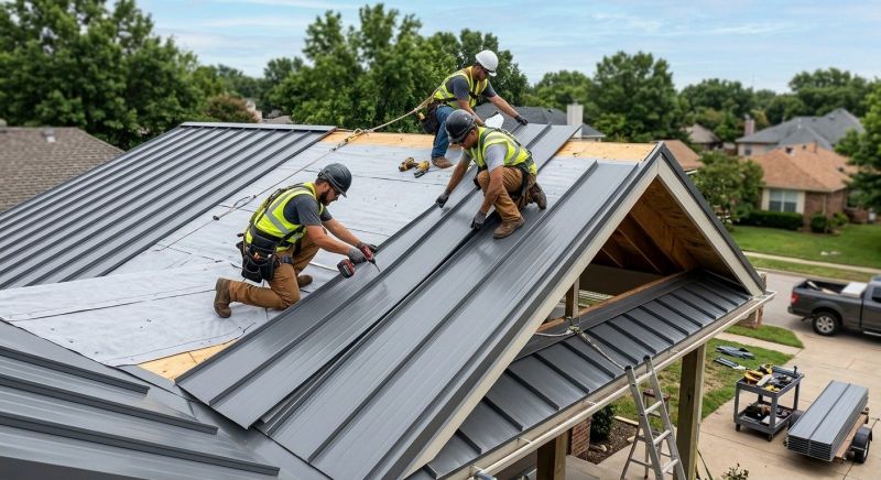 Aluminum Roof Installation in Ruther Glen, VA