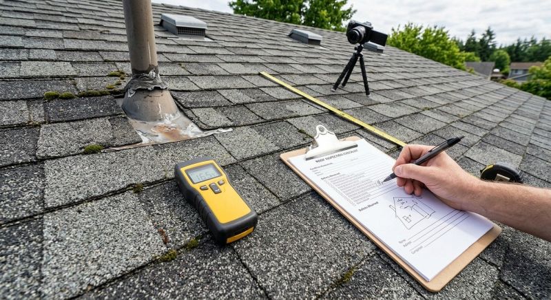 Asphalt Roof Inspection in Port Royal, VA