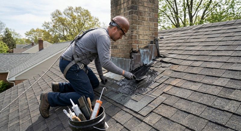 Asphalt Roof Leak Repair in Port Royal, VA