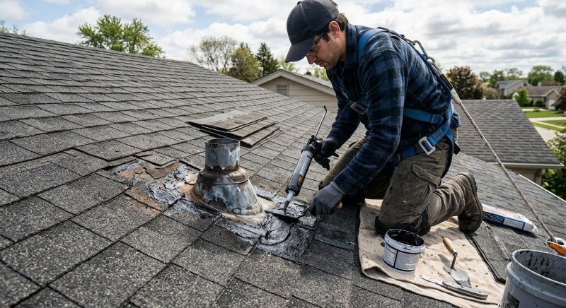 Asphalt Roof Leak Repair in Rockville, VA