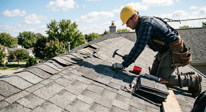Asphalt Roof Repair in Fredericksburg, VA