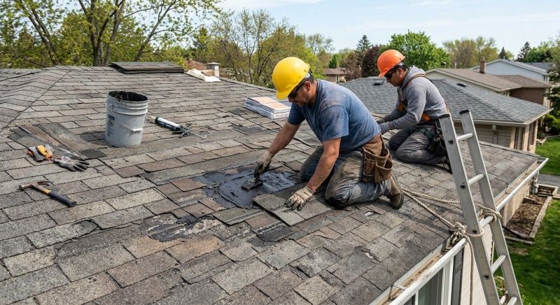 Asphalt Roof Repair in Rockville, VA