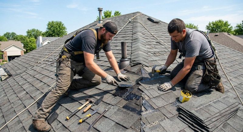 Asphalt Roof Repair in Spotsylvania County, VA