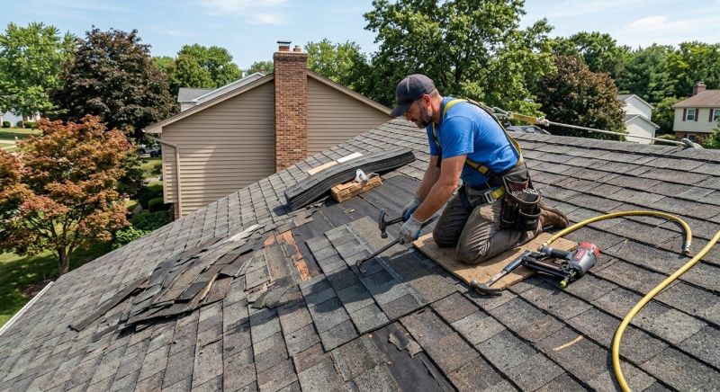 Asphalt Shingles Repair in Port Royal, VA
