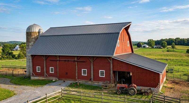 Barn Roof Replacement in Ashland, VA