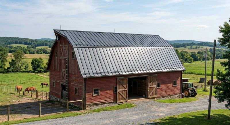 Barn Roof Replacement in Bowling Green, VA