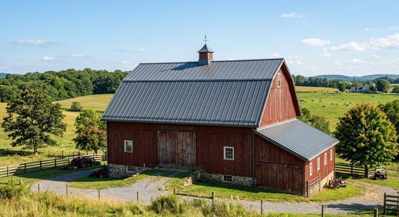 Barn Roof Replacement in Caroline County, VA
