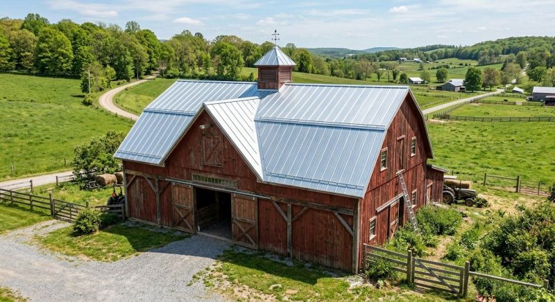 Barn Roof Replacement in Rockville, VA