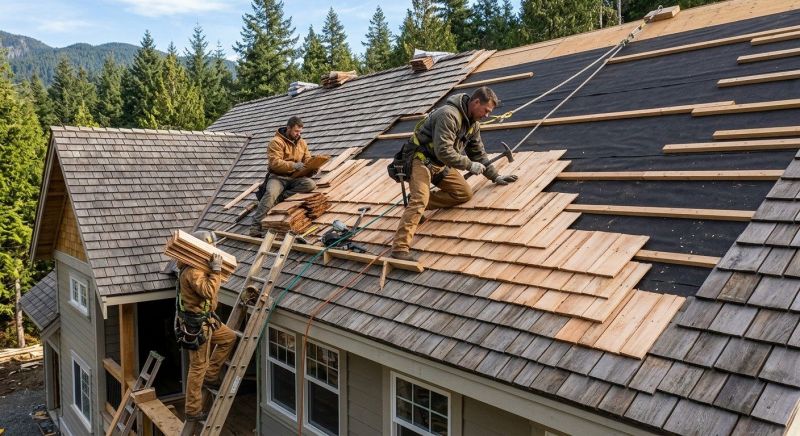 Cedar Roof Installation in Bumpass, VA