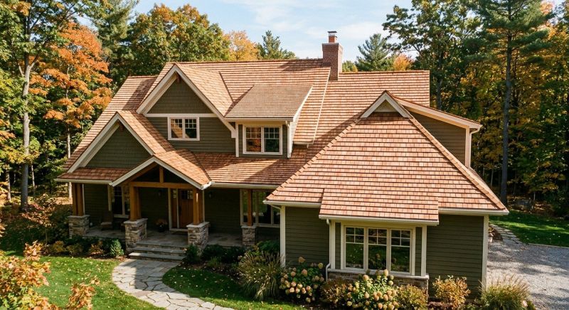 Cedar Roof Installation in Spotsylvania County, VA