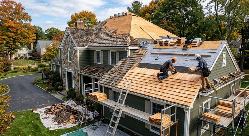 Cedar Roof Replacement in Port Royal, VA