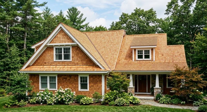 Cedar Shake Roof Construction in Spotsylvania, VA