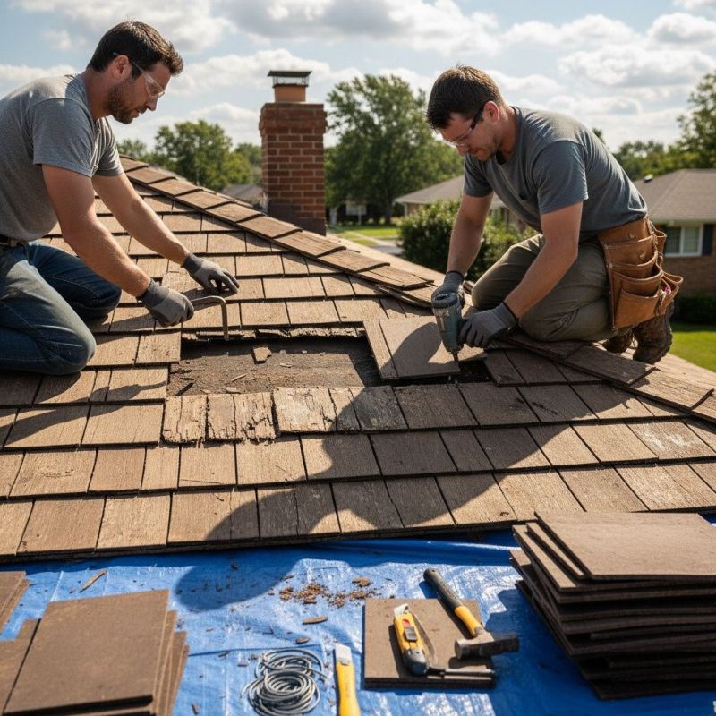 Cedar Shake Roof Repair in Port Royal, VA