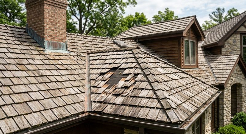 Cedar Shake Roof Repair in Port Royal, VA