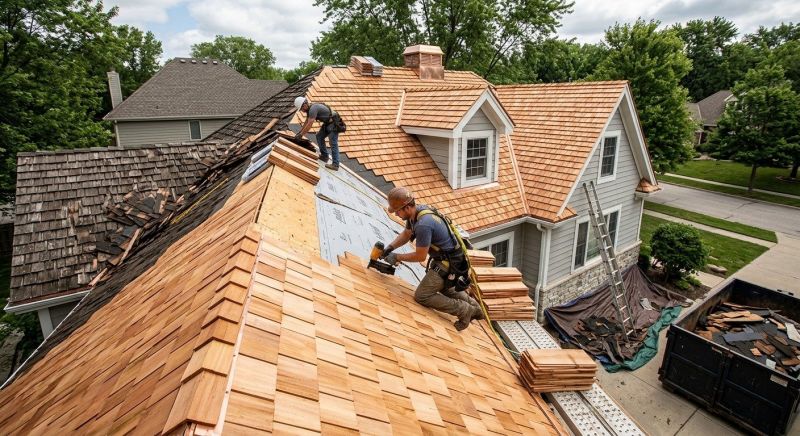 Cedar Shingles Replacement in Ashland, VA