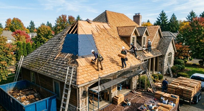 Cedar Shingles Replacement in Bowling Green, VA