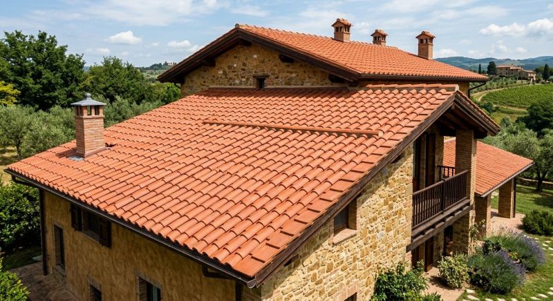 Clay Roof Installation in Montpelier, VA