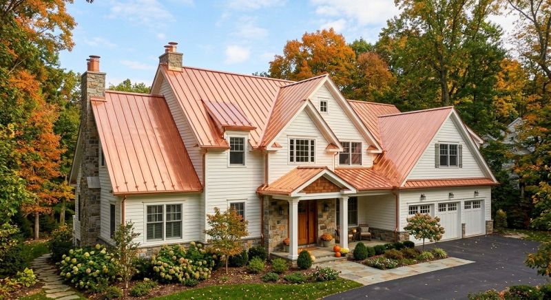 Copper Roof Replacement in Caroline County, VA