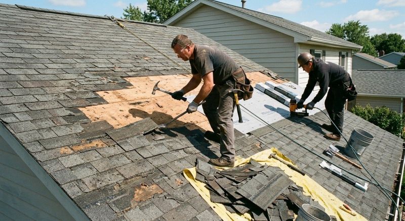 Damaged Roof Repair in Montpelier, VA
