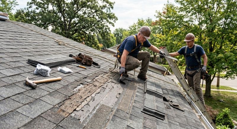 Damaged Roof Repair in Montpelier, VA