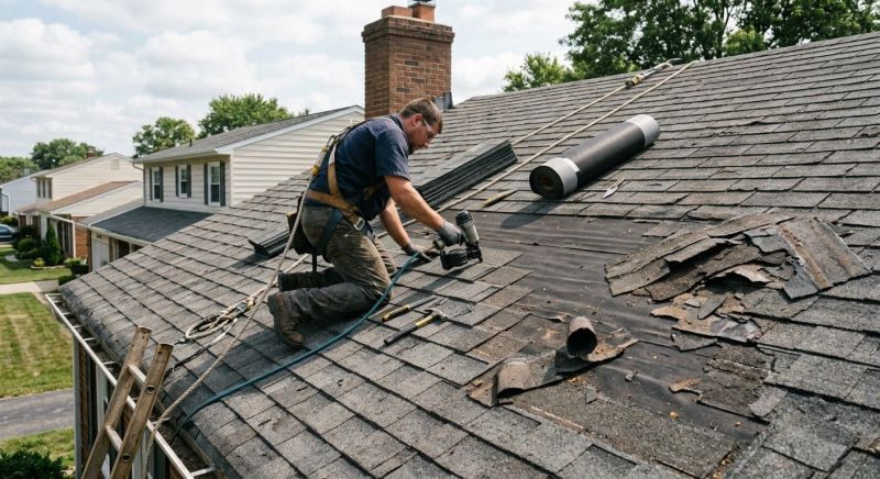 Damaged Roof Repair in Spotsylvania, VA