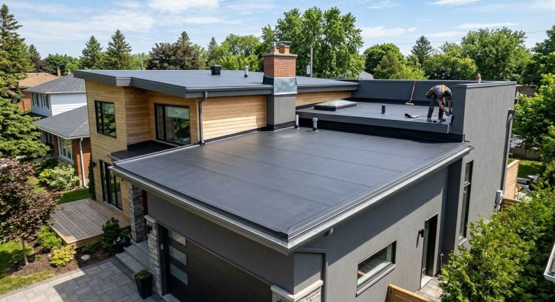 Epdm Roof Installation in Ashland, VA