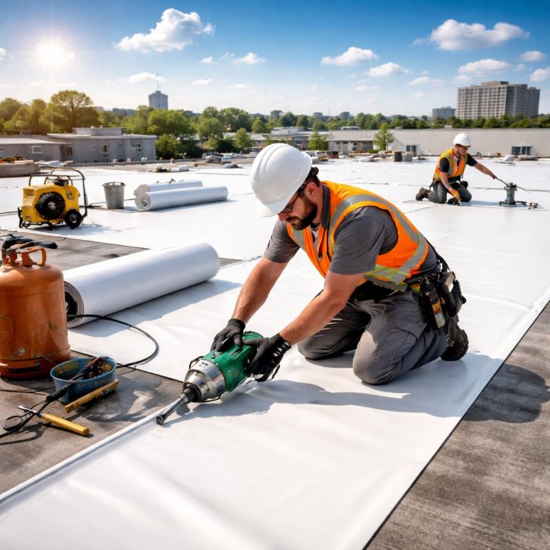 Epdm Roof Installation in Glen Allen, VA
