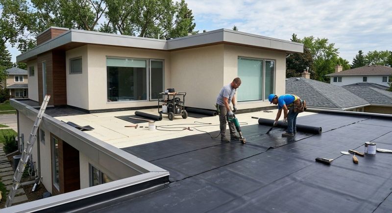 Flat Roof Construction in Caroline County, VA