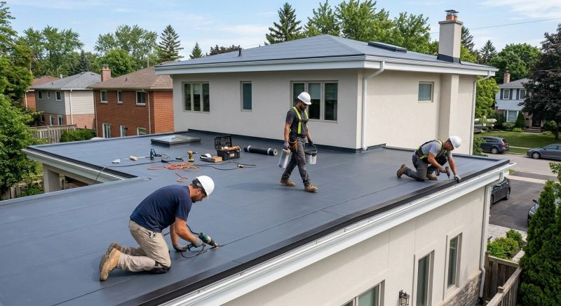 Flat Roof Installation in Caroline County, VA