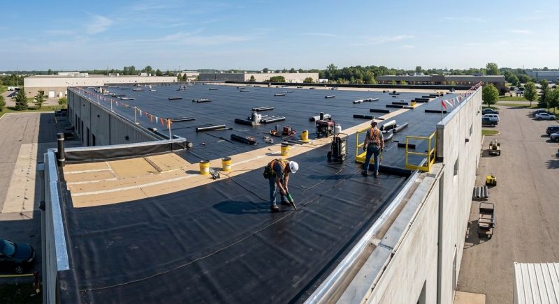 Flat Roof Installation in Ruther Glen, VA