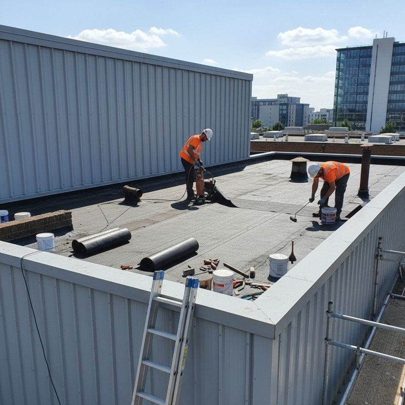 Flat Roof Repair in Fredericksburg, VA