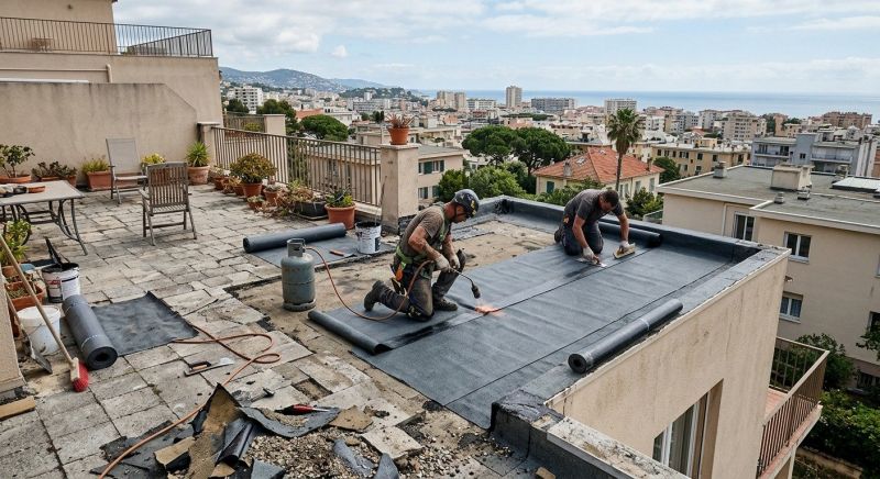 Flat Roof Repair in Woodford, VA