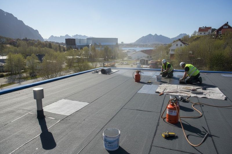 Flat Roof Replacement in Ashland, VA