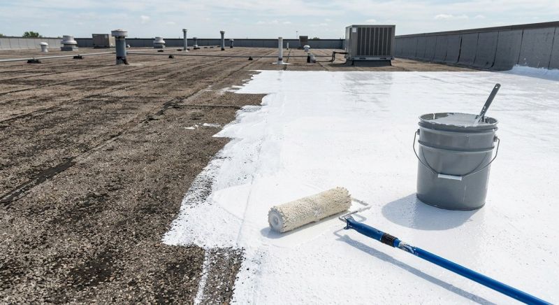 Flat Roof Sealing in Caroline County, VA