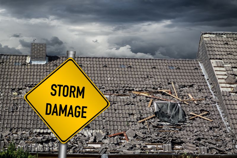 Hail Damage Roof Repair in Montpelier, VA