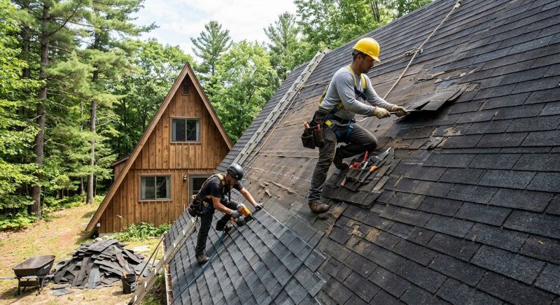 Hip Roof Shingle Repair in Caroline County, VA