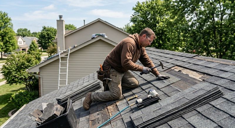 House Roof Repair in Bumpass, VA