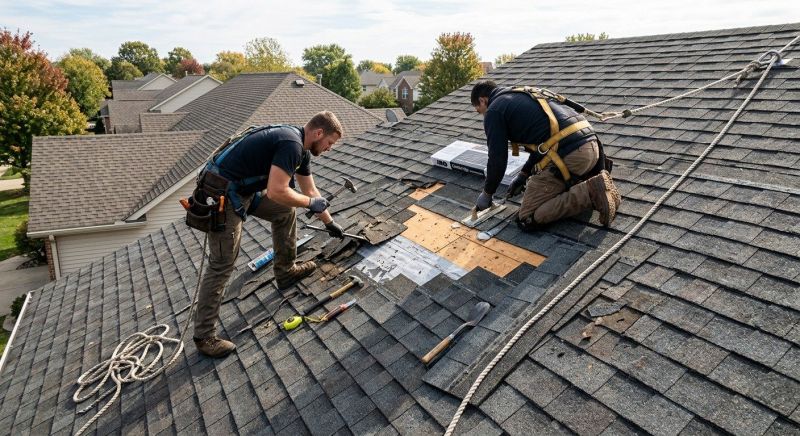 House Roof Repair in Fredericksburg, VA