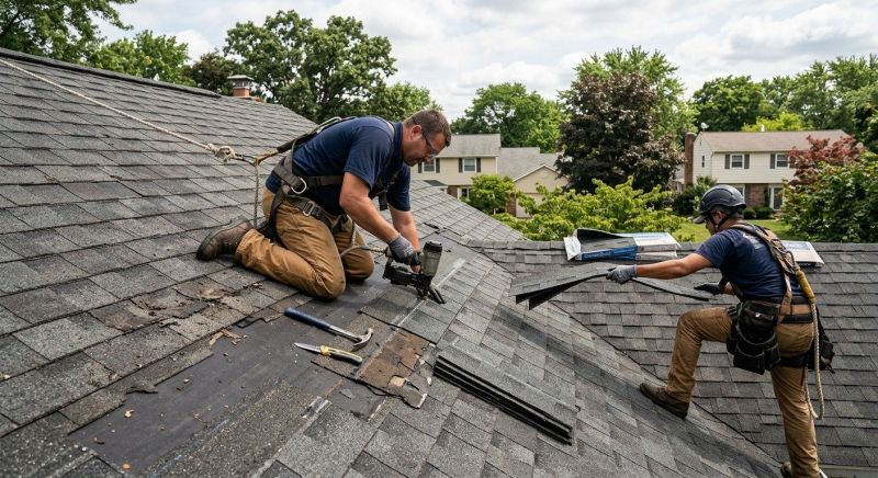 House Roof Repair in Caroline County, VA
