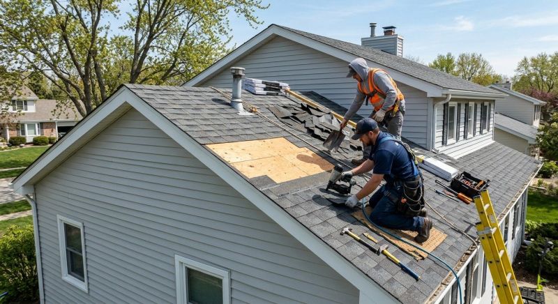 House Roof Repair in Rockville, VA