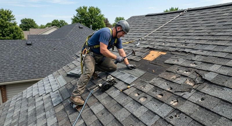 House Roof Repair in Spotsylvania, VA