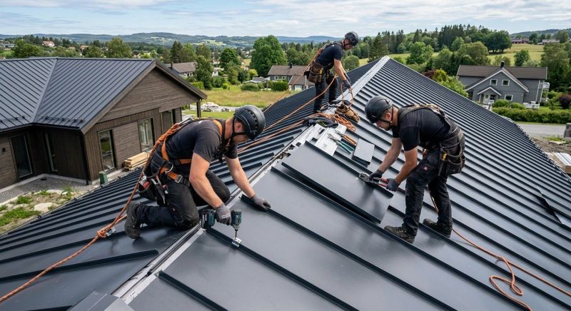 Metal Roof Installation in Woodford, VA