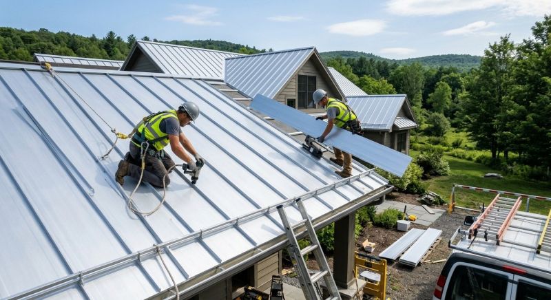 Metal Roof Installation in Woodford, VA