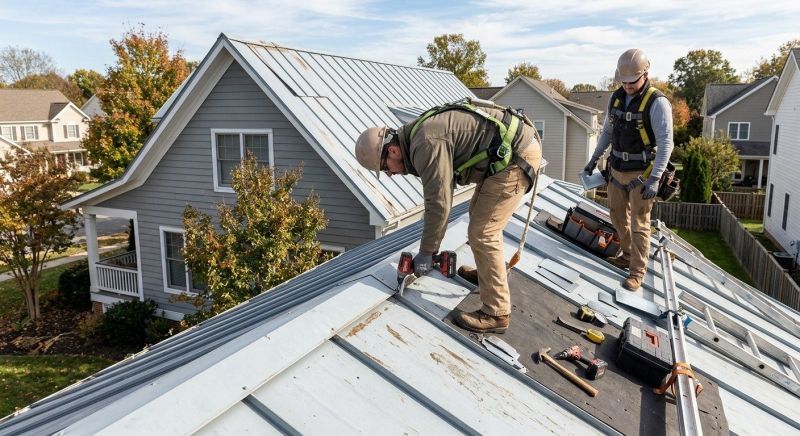 Metal Roof Repair in Ashland, VA