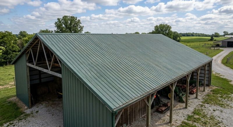 Pole Barn Roof Repair in Caroline County, VA